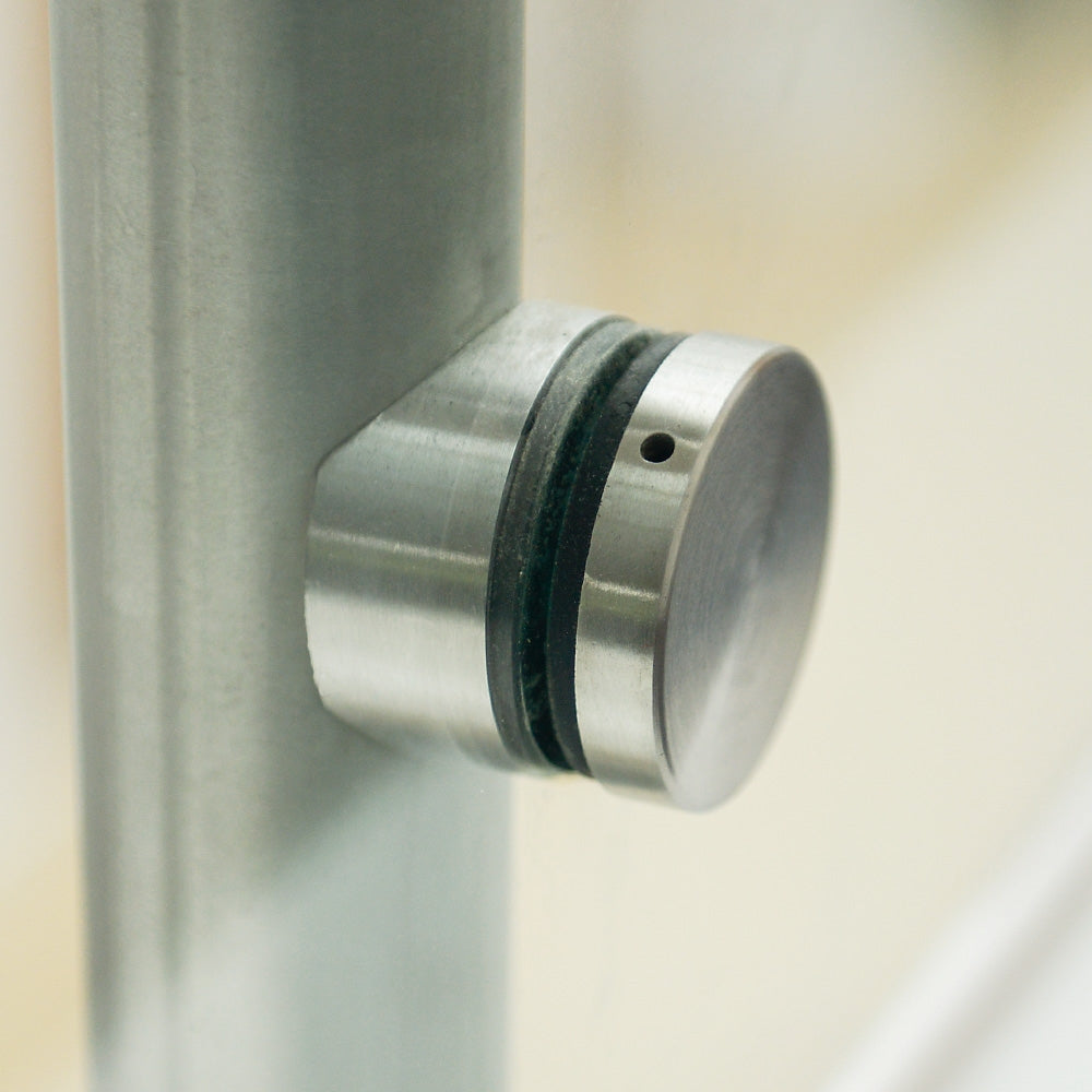 316 Stainless Steel 50mm Glass Holder To Suit 42.4mm Tube