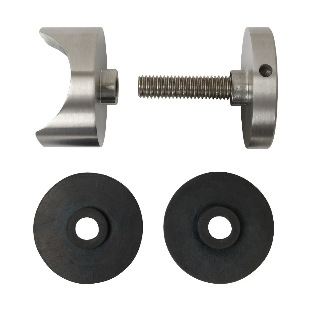 316 Stainless Steel 50mm Glass Holder To Suit 42.4mm Tube