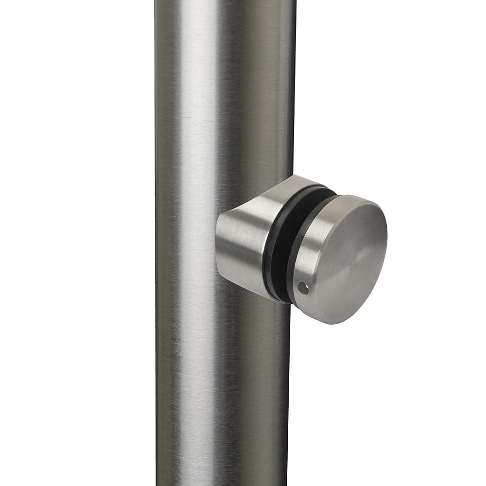 316 Stainless Steel 50mm Glass Holder To Suit 42.4mm Tube