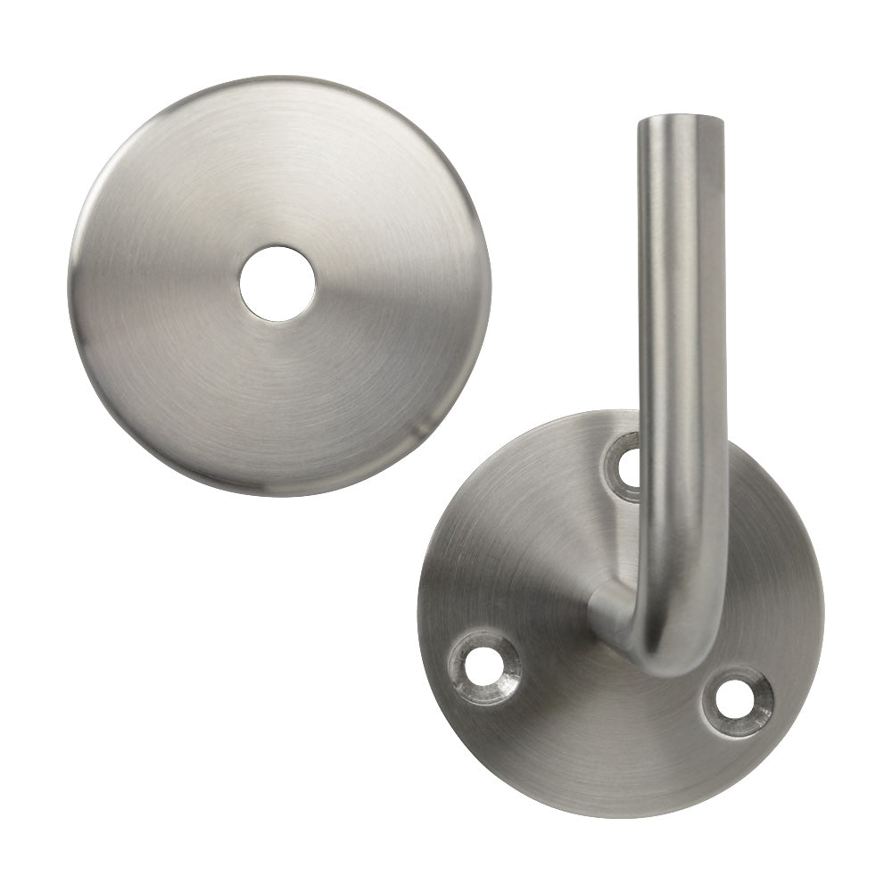 SSHB103 316 Stainless Steel Handrail Bracket 85mm Projection With M6 Thread & Cover Plate