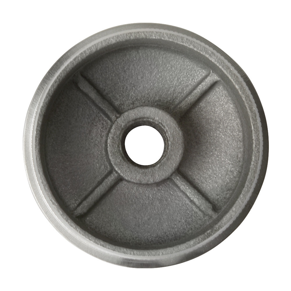 Radiused Curved End Cap With M8 Thread Hole To Suit 48.3 x 2.6mm Tube