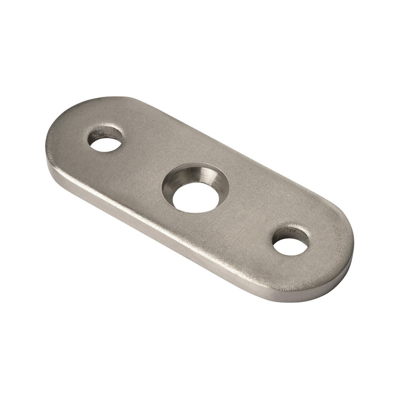 SSHS61000 316 Handrail Support Plate To Suit Flat