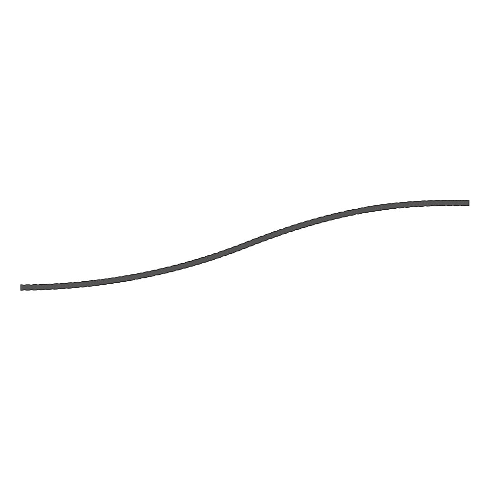 SW13030H 30 x 30mm Hammered Edge Box Section Sweep 2500 x 500mm Rise