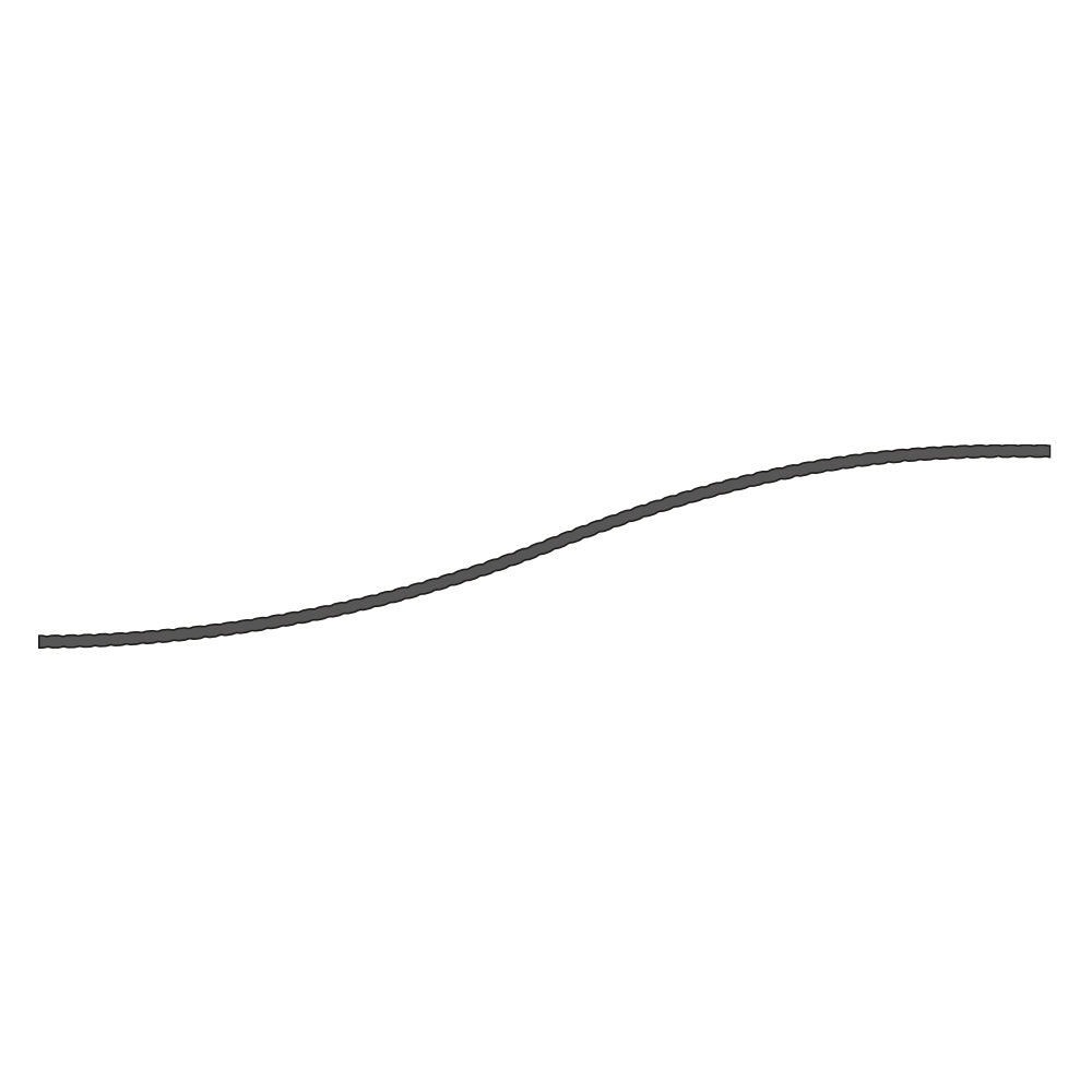 SW15030H 50 x 30mm Hammered Edge Box Section Sweep 2500 x 500mm Rise