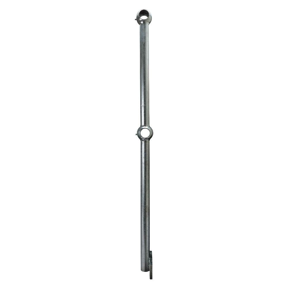 Side Palm Handrail Standard Galvanised To Suit 42.4mm Tube 500mm Centres