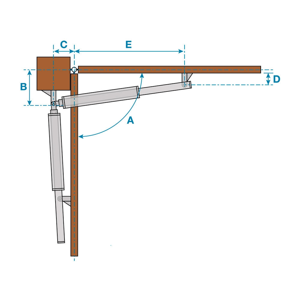 V2 Ursus Hydraulic Swing Gates Kit Up To 4m
