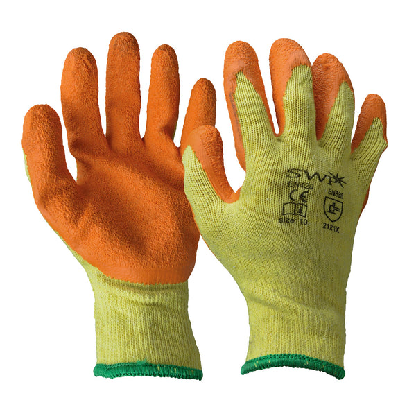 Orange Gripper Glove