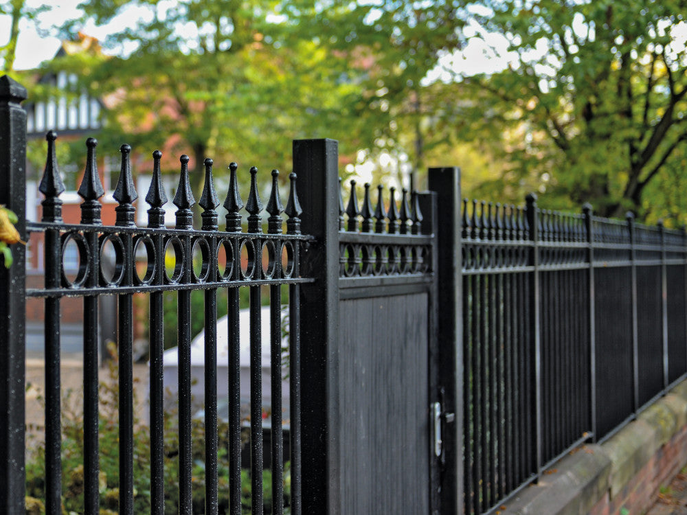 Steel Box Section for Gate and Fencing Black