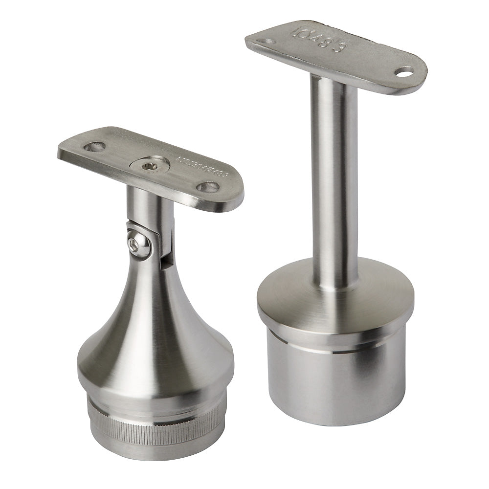 Handrail Rack Support Stainless Steel Handrail Supports - DC Iron