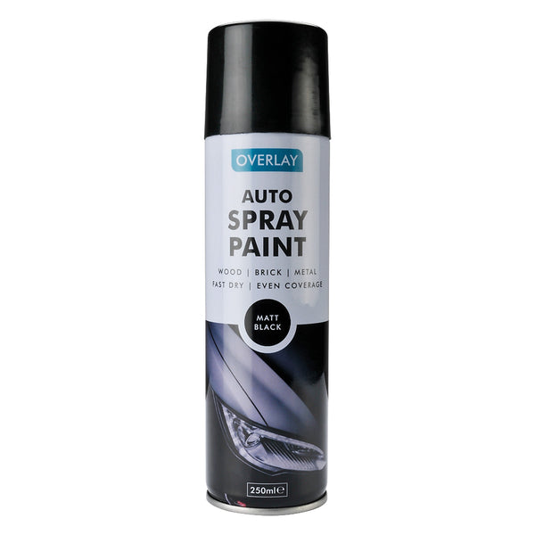 Spray Paint Matt Black 250ml