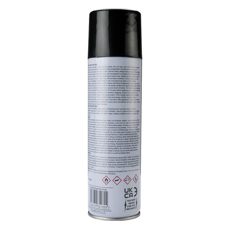 Spray Paint Matt Black 250ml