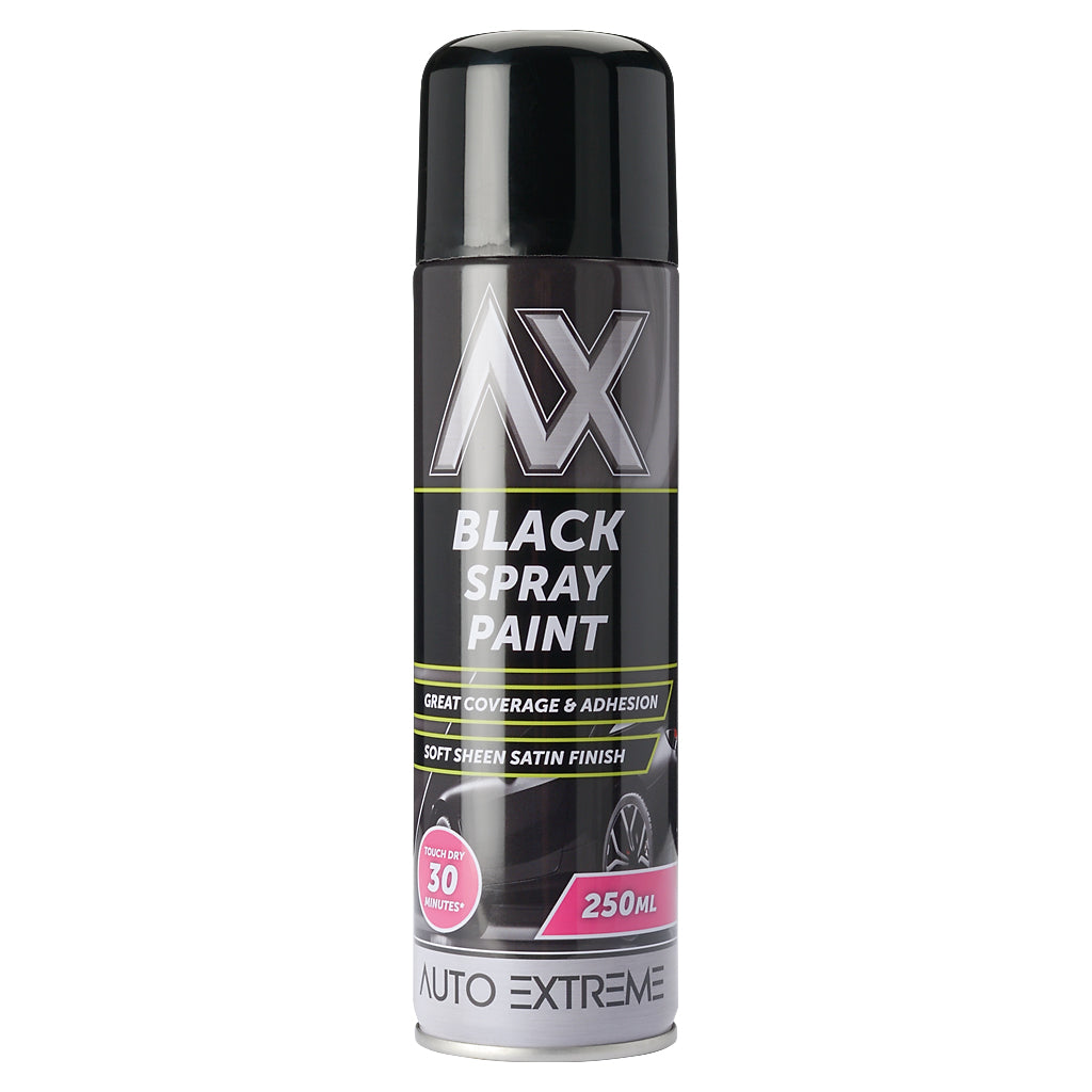 Spray Paint Satin Black 250ml