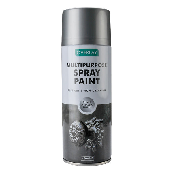 Spray Paint Silver Metallic Finish 400ml