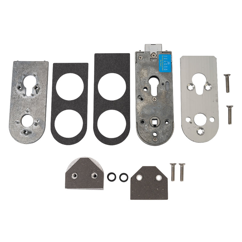 Aluminium Glass To Glass Gate Lock To Suit 10-12mm Glass