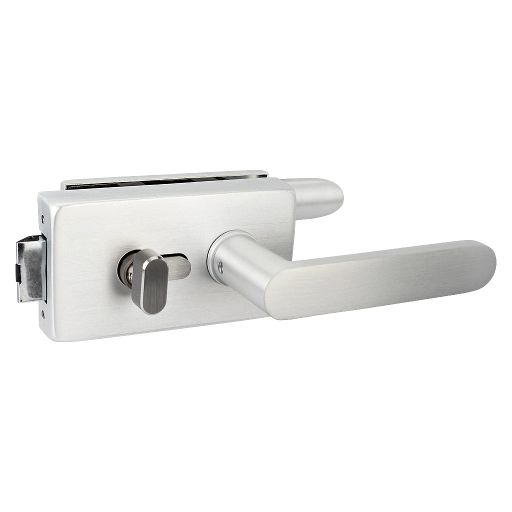 Aluminium Glass To Wall Gate Lock With 3 Keys To Suit 10-12mm Glass