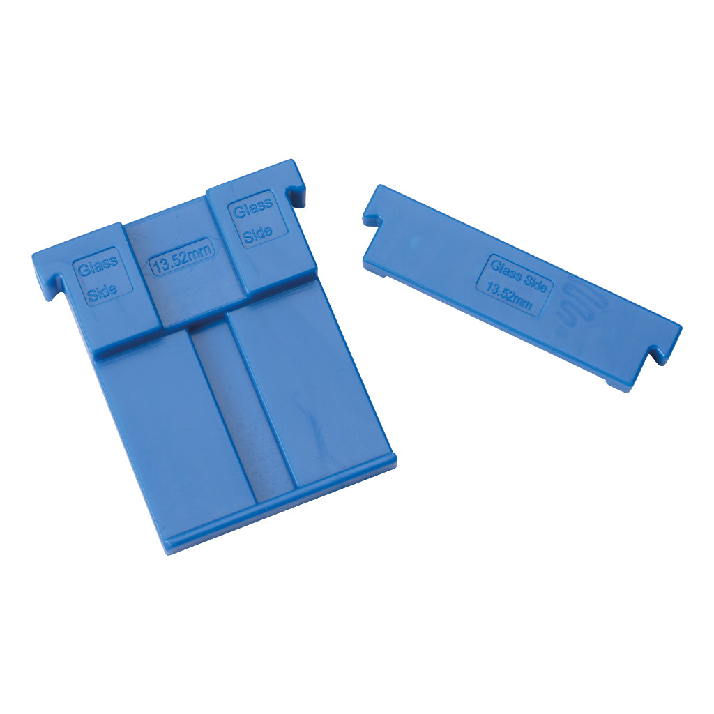 Adjustable Aluminium Channel Glass Kit For 13.52mm Glass