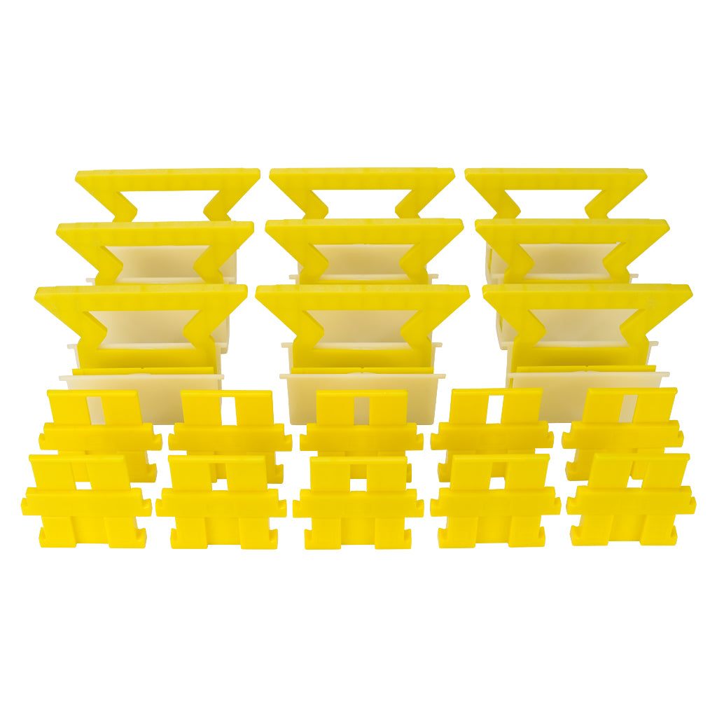 Adjustable Aluminium Channel Glass Kit, To Suit 21.52mm Glass