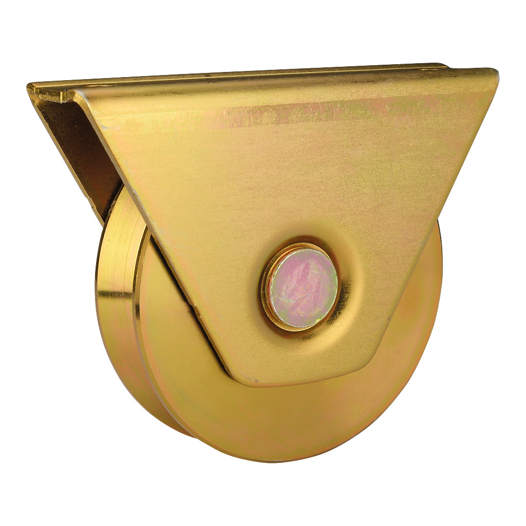 100mm Double Bearing Box Section Slider Wheel To Suit V Section Ground Track