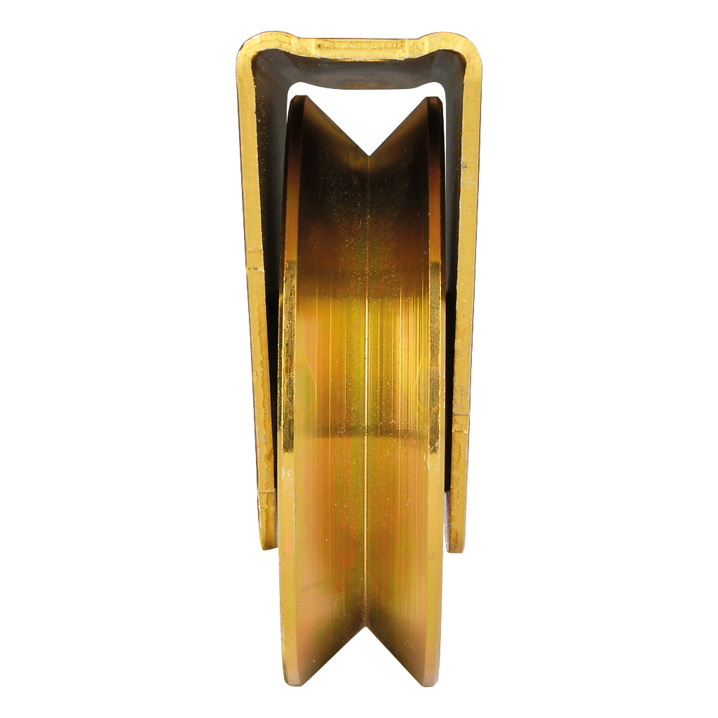 100mm Double Bearing Box Section Slider Wheel To Suit V Section Ground Track