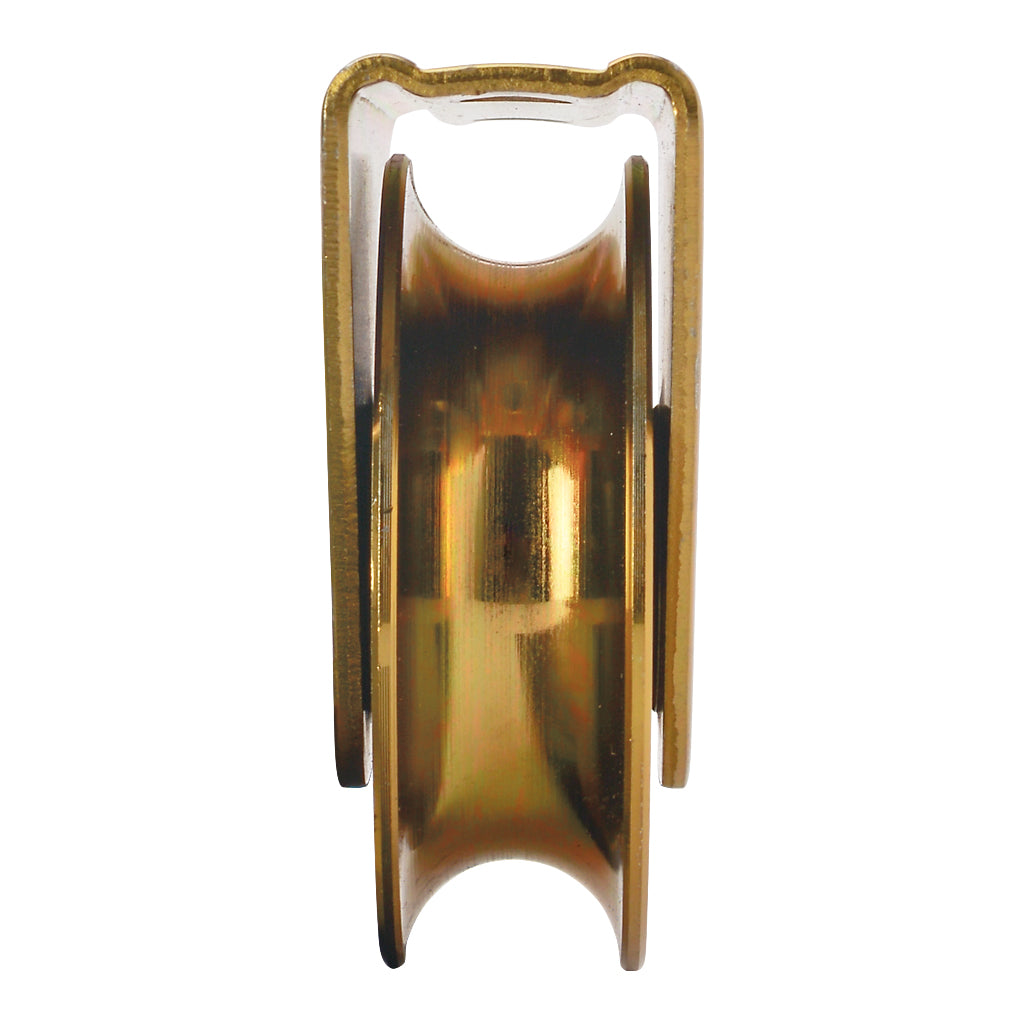 80mm Diameter Box Section Slider Wheel To Suit 20mm Diameter Track