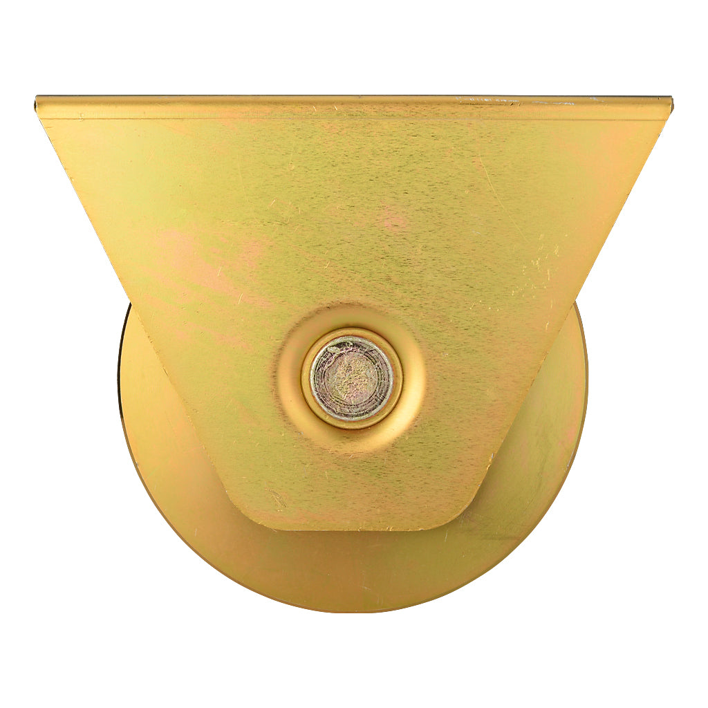 140mm Double Bearing Box Section Slider Wheel To Suit 20mm Diameter Track