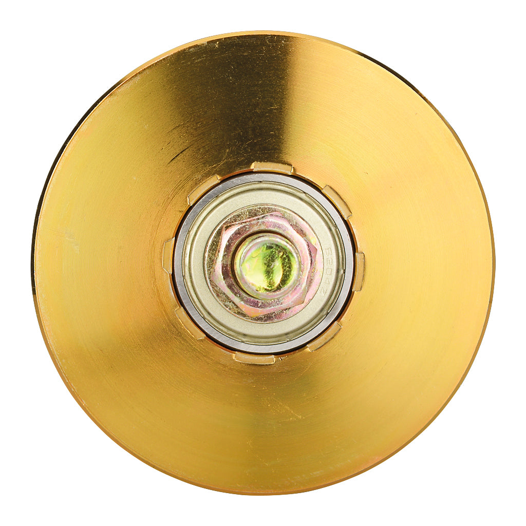 120mm Diameter Double Bearing Slider Wheel To Suit V Section Ground Track