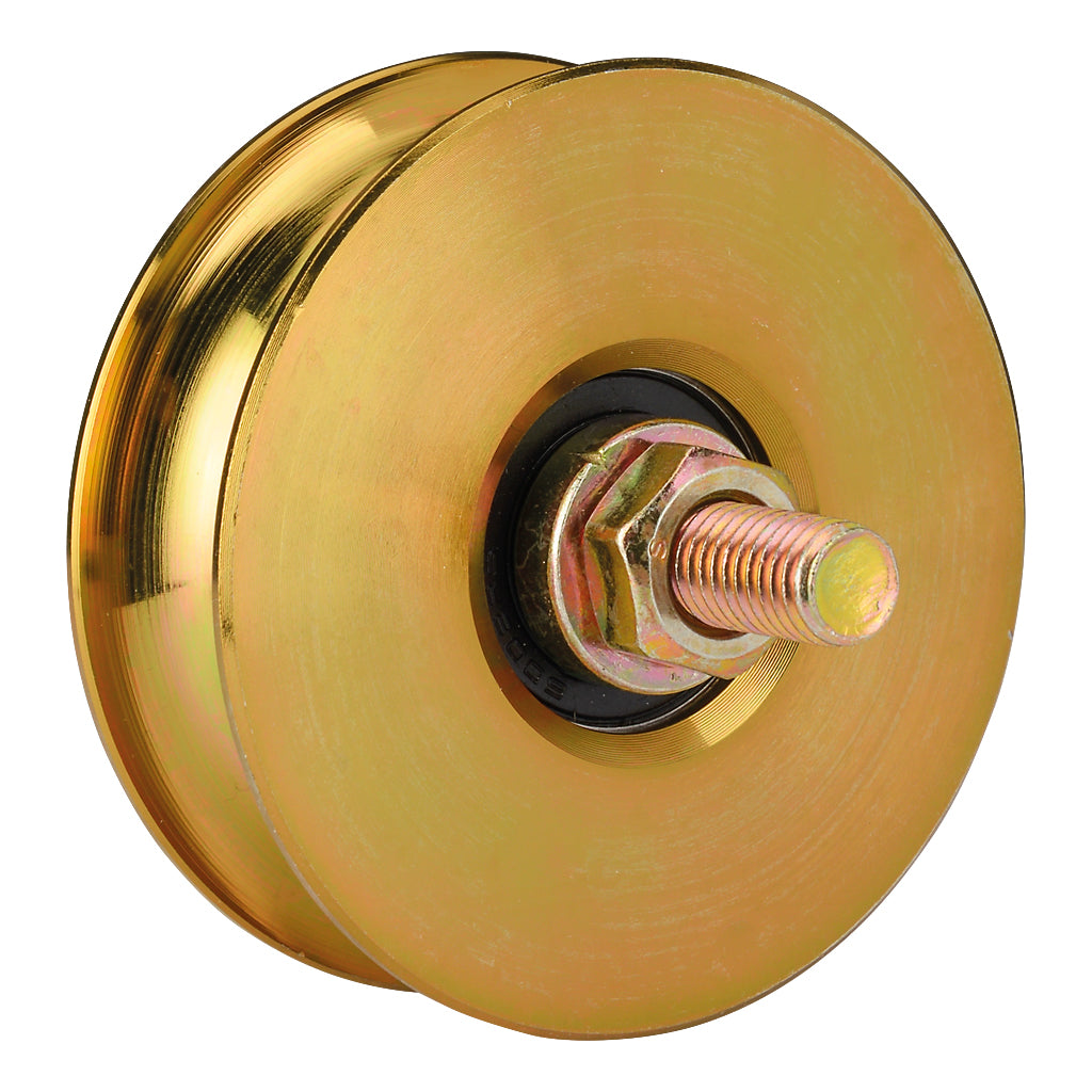 80mm Diameter Double Bearing Slider Wheel To Suit 20mm Diameter Track