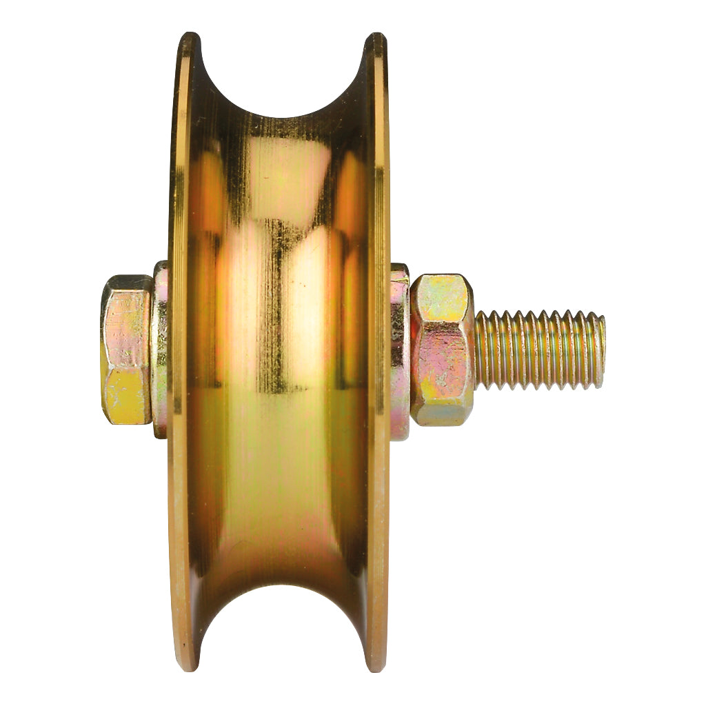 80mm Diameter Double Bearing Slider Wheel To Suit 20mm Diameter Track