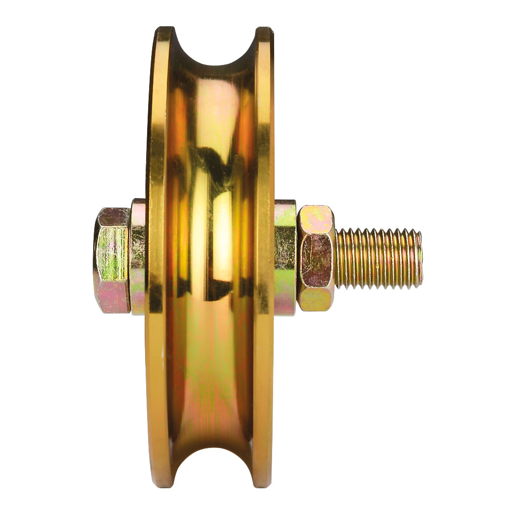 120mm Diameter Double Bearing Slider Wheel To Suit 20mm Diameter Track