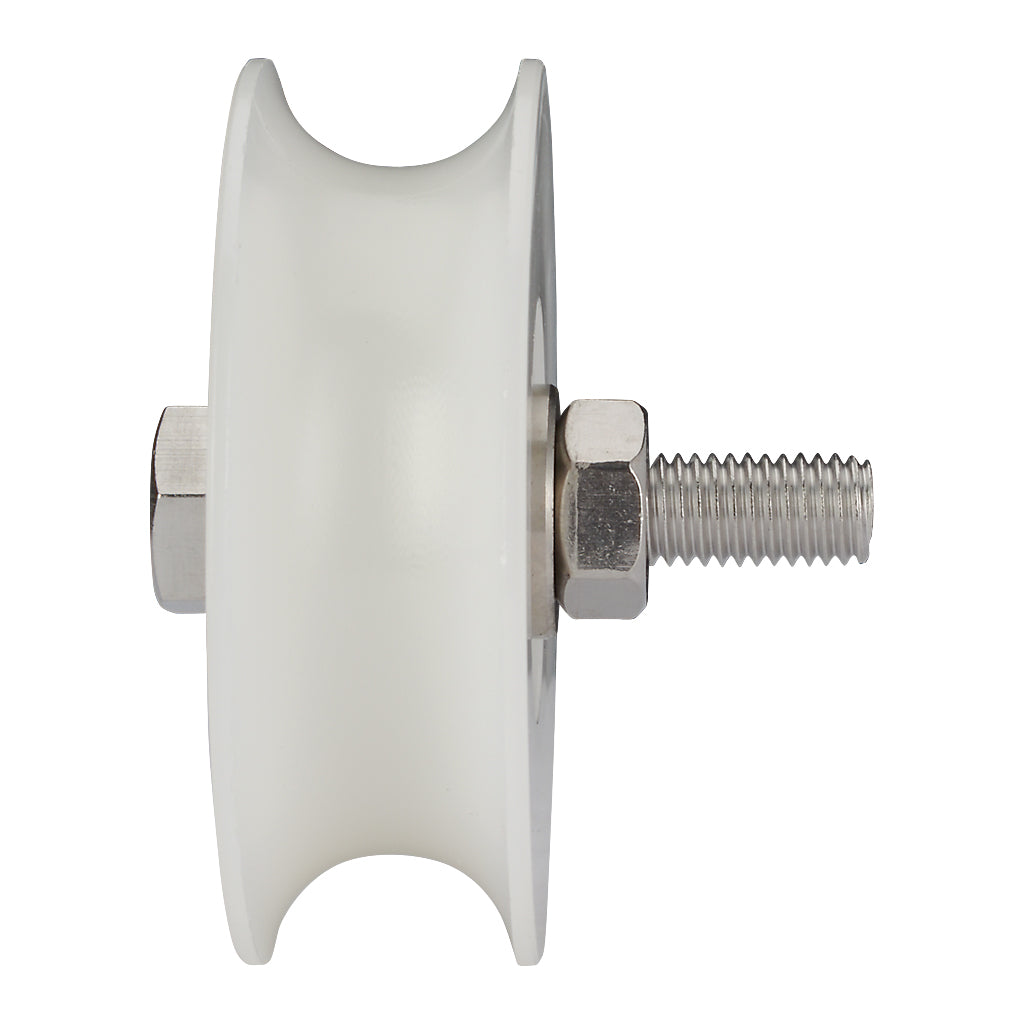 80mm Diameter Nylon Slider Wheel To Suit 20mm Diameter Track