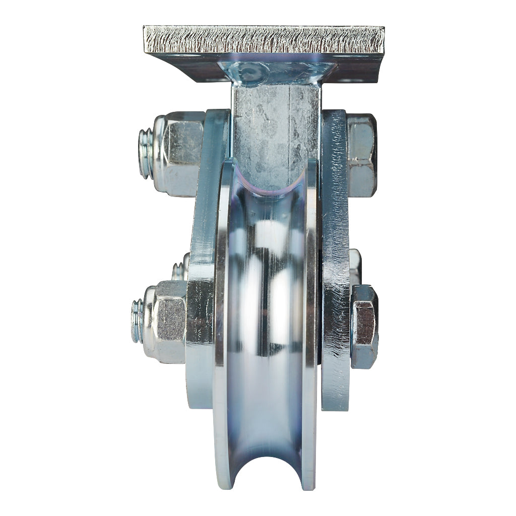 100mm Diameter Heavy Duty Double Sliding Gate Wheels To Suit 20mm Diameter Track