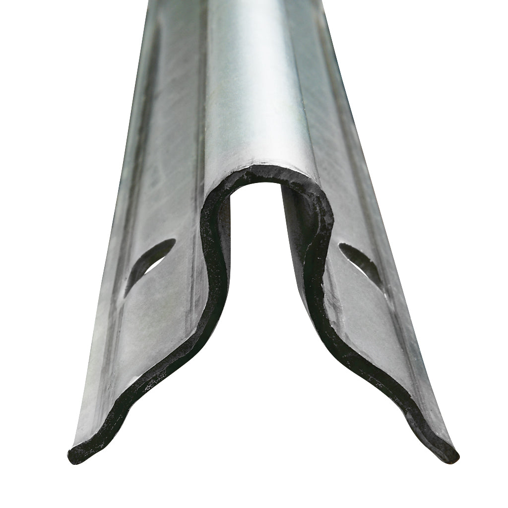 20mm Diameter Galvanised Embedded Concrete Or Bolt Down Sliding Gate Track