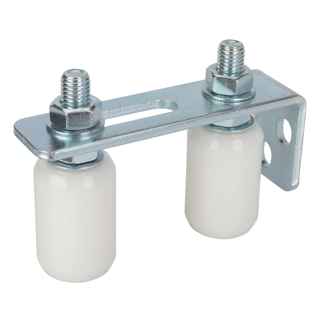 Guide Bracket With Double Nylon Roller 40mm Diameter