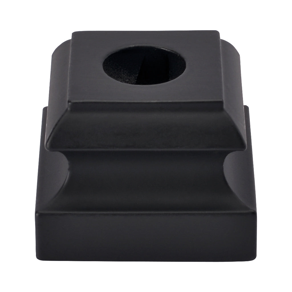 Aluminium Baluster Bracket On Level For 12.5mm Diameter Round Black