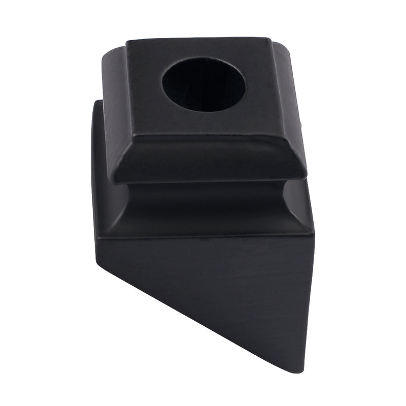 Aluminium Baluster Bracket On Rake For 12.5mm Diameter Round Black