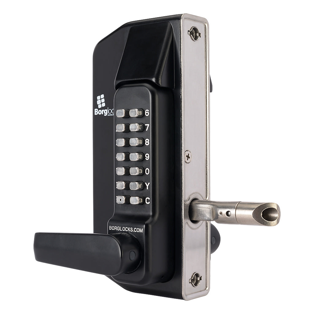Borg Code Lock Borg BL3400ECP Code Lock 1 Sided Code With Free Turning Lever