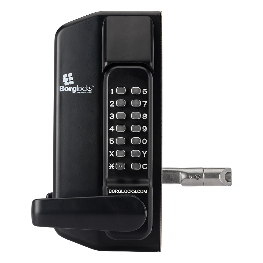 Borg Code Lock Borg BL3400ECP Code Lock 1 Sided Code With Free Turning Lever