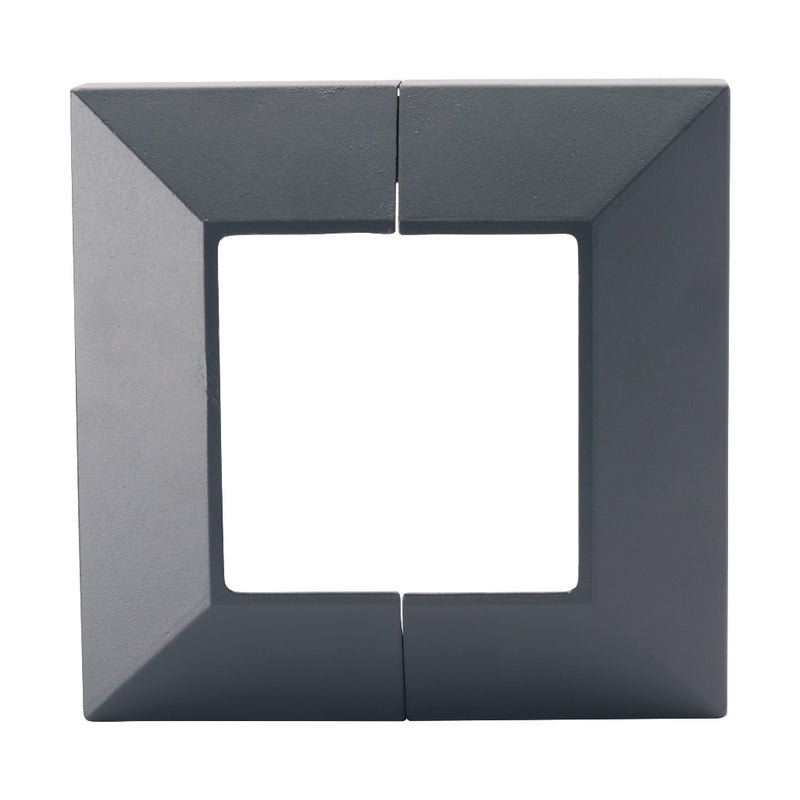 Aluminium Fence Post Base Cover Anthracite Grey