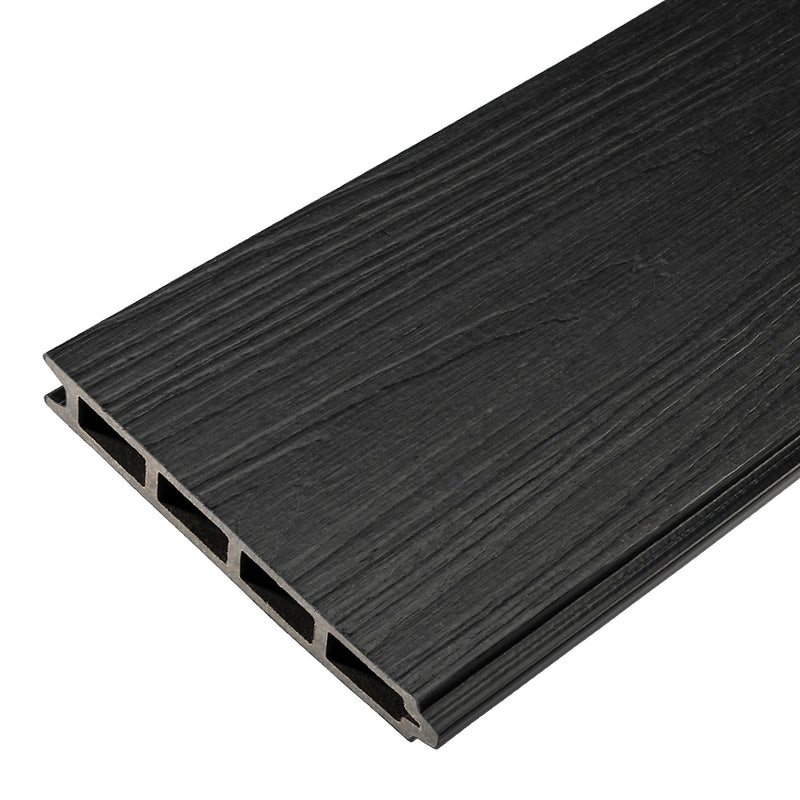 NewTechWood Ultrashield UH57 2m Composite Gate Board Embossed Ebony Black