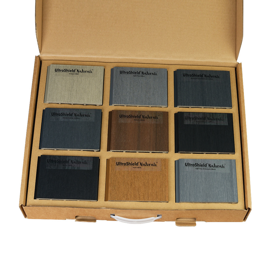 Sample Board Boxes NewTechWood Composite Board Sample Display Box