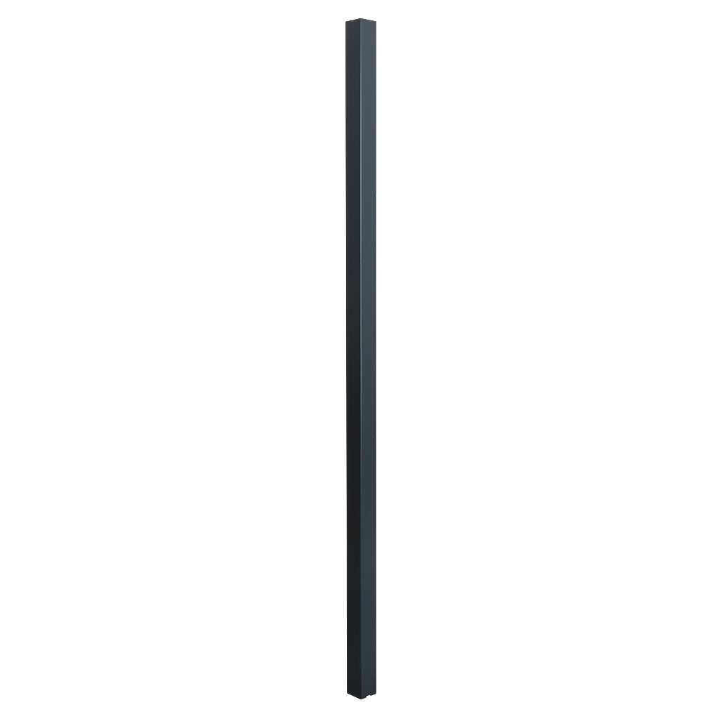 Aluminium Fence Post To Suit Composite Gate Boards 2350mm Anthracite Grey