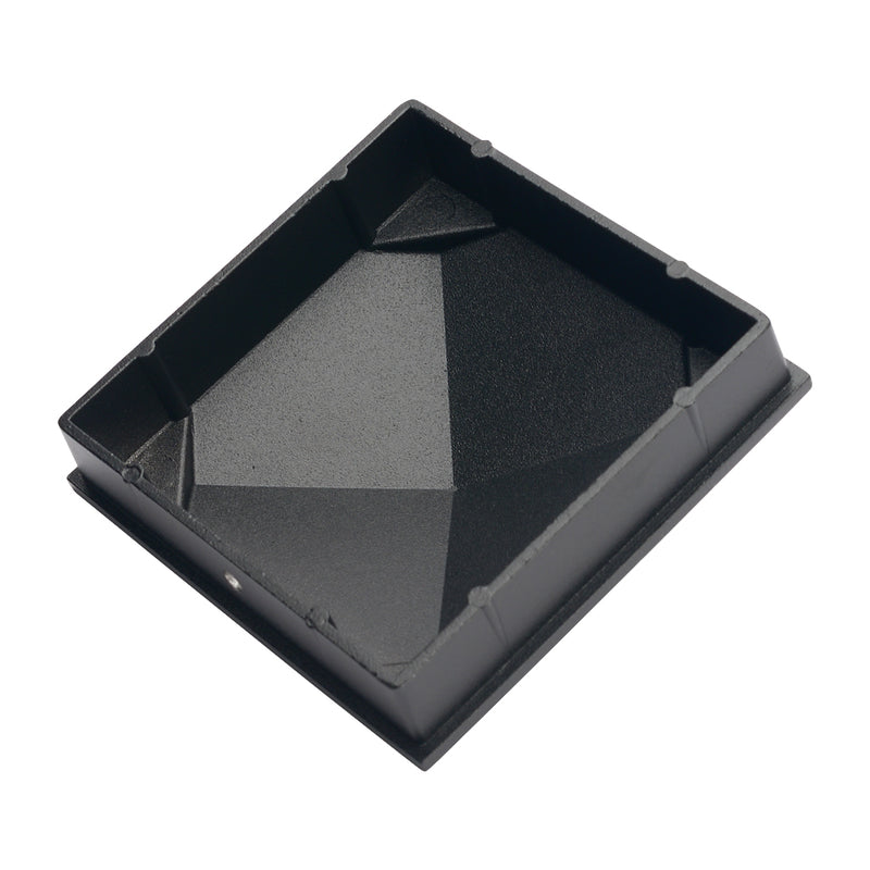 Aluminium Fence Post Cap Black