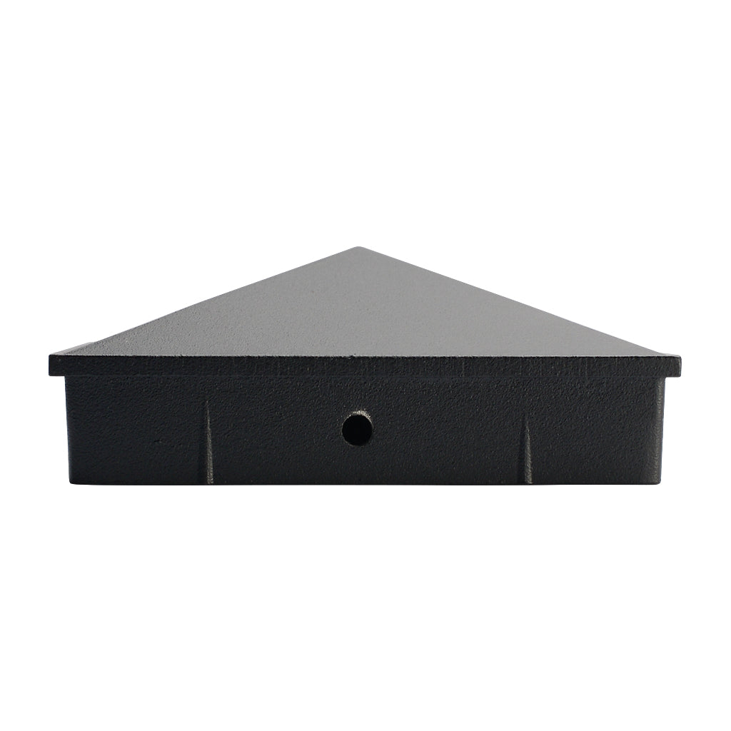 Aluminium Fence Post Cap Black