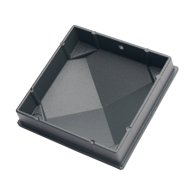 Aluminium Fence Post Cap Anthracite Grey