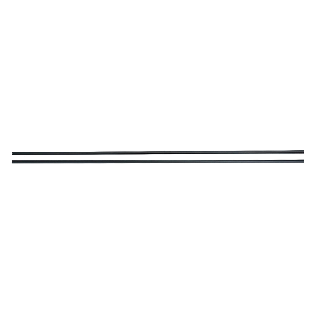 Aluminium Fence Post Rail Kit 2000mm Anthracite Grey