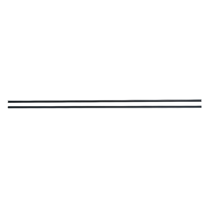 Aluminium Fence Post Rail Kit 2000mm Anthracite Grey
