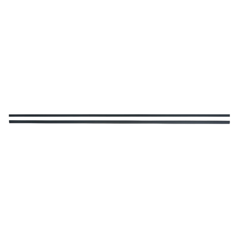 Aluminium Fence Post Rail Kit 2000mm Anthracite Grey