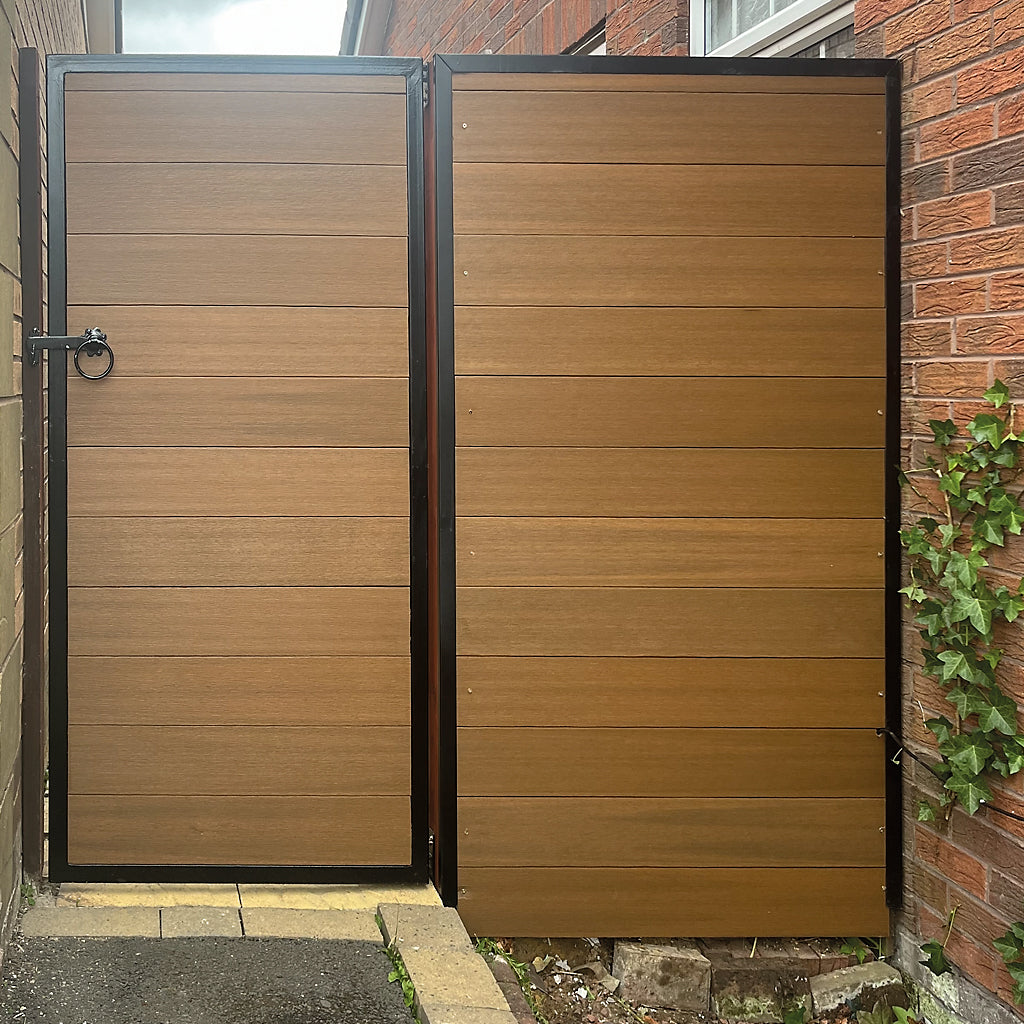 NewTechWood UltraShield UH57 2m Composite Gate Board Teak
