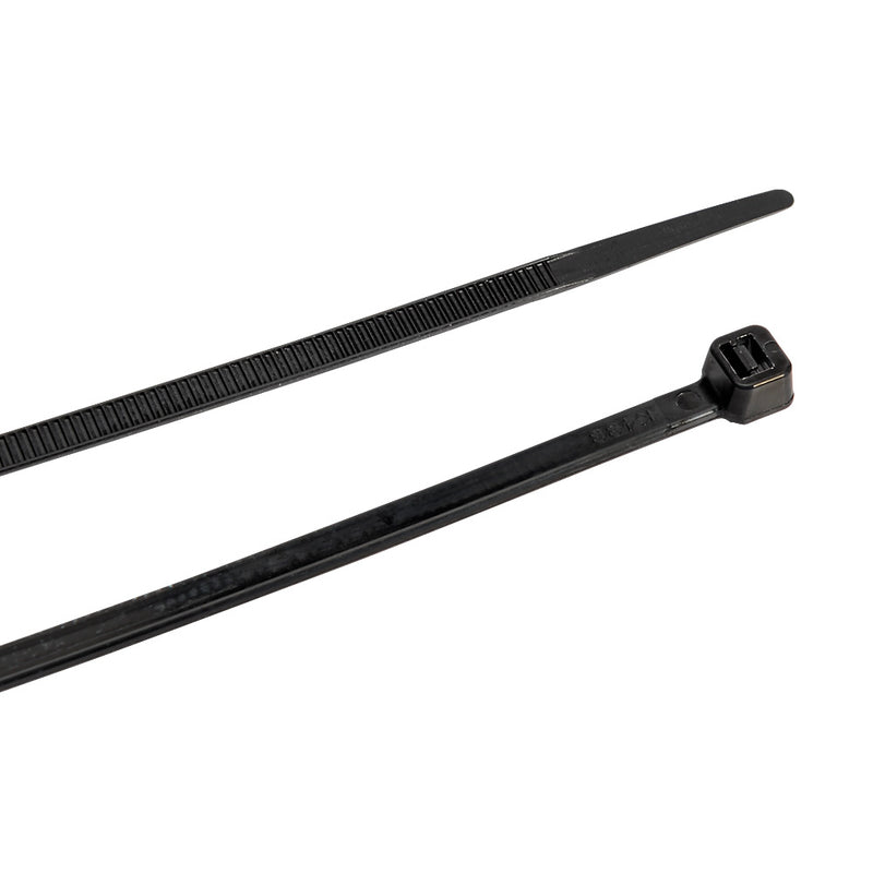 Black Nylon Cable Ties 300mm x 4.8mm Pack Of 100