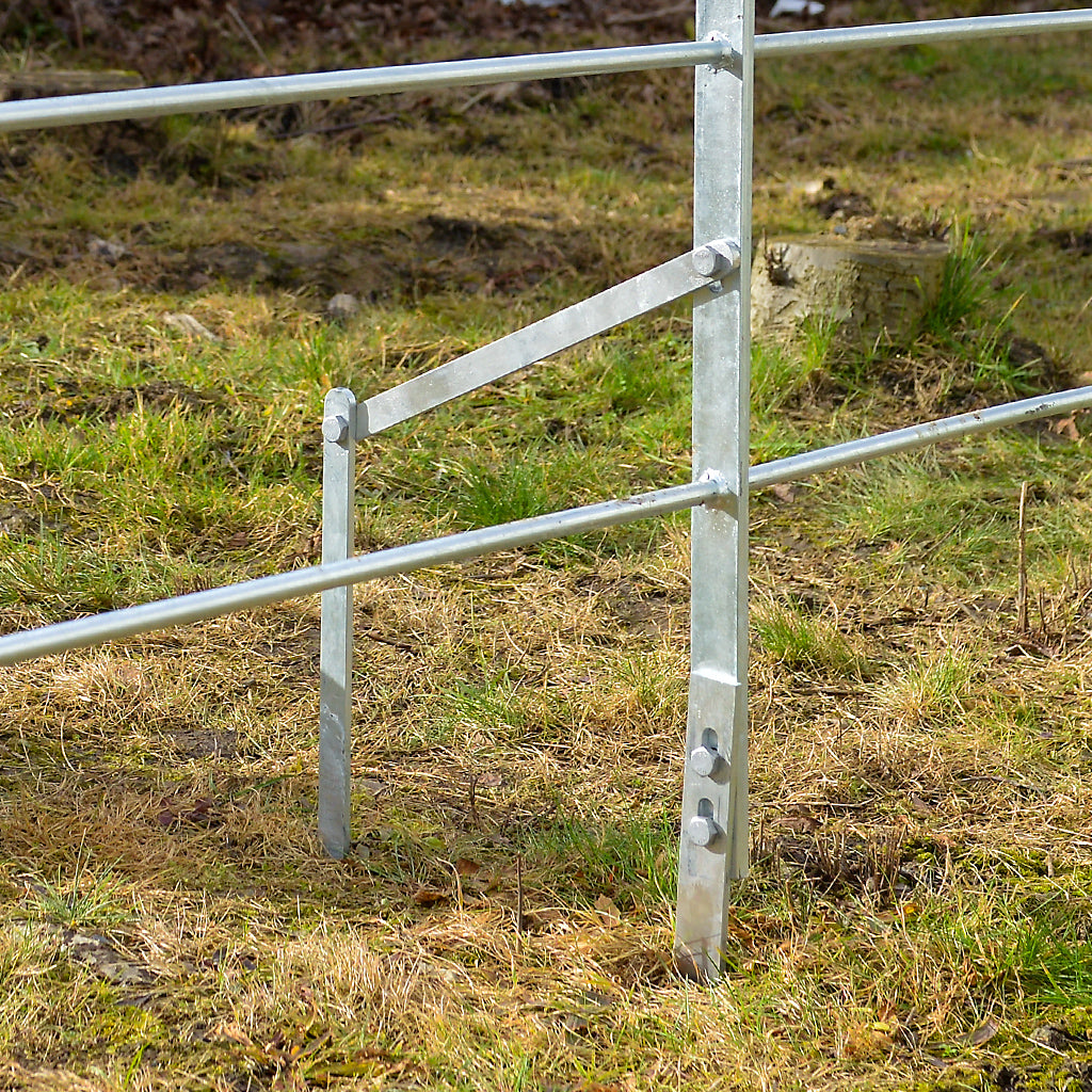 Estate Fencing Galvanised Panel Back Stay Kit